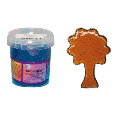 CREARTEC Colouraplast - Kunststoffperlen/Schmelzgranulat - Farbe: orange - Menge: 100g - Ideal für Fensterbilder, Mobiles und kleine Kunstwerke - Witterungsbeständig - Made in Germany CREARTEC Colouraplast - Kunststoffperlen/Schmelzgranulat - Farbe: orange - Menge: 100g - Ideal für Fensterbilder, Mobiles und kleine Kunstwerke - Witterungsbeständig - Made in Germany von CREARTEC