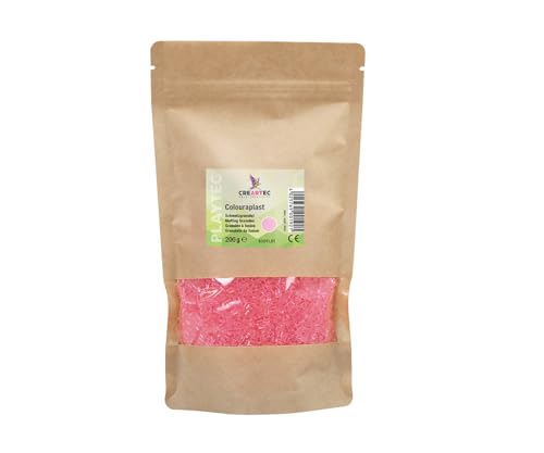 CREARTEC Colouraplast - Kunststoffperlen/Schmelzgranulat - Farbe: rosa - Menge: 200g - Ideal für Fensterbilder, Mobiles und kleine Kunstwerke - Witterungsbeständig - Made in Germany CREARTEC Colouraplast - Kunststoffperlen/Schmelzgranulat - Farbe: rosa - Menge: 200g - Ideal für Fensterbilder, Mobiles und kleine Kunstwerke - Witterungsbeständig - Made in Germany von CREARTEC