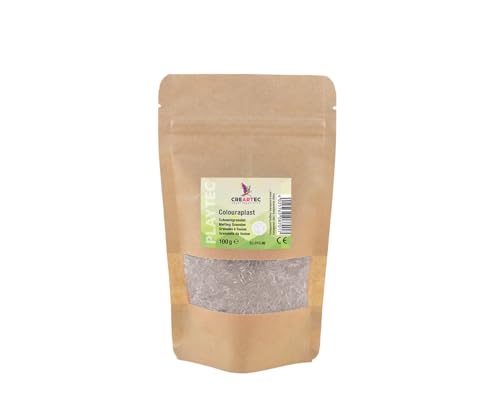 CREARTEC Colouraplast - Kunststoffperlen/Schmelzgranulat - Farbe: transparent - Menge: 100g - Ideal für Fensterbilder, Mobiles und kleine Kunstwerke - Witterungsbeständig - Made in Germany CREARTEC Colouraplast - Kunststoffperlen/Schmelzgranulat - Farbe: transparent - Menge: 100g - Ideal für Fensterbilder, Mobiles und kleine Kunstwerke - Witterungsbeständig - Made in Germany von CREARTEC