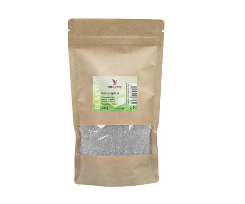 CREARTEC Colouraplast - Kunststoffperlen/Schmelzgranulat - Farbe: transparent - Menge: 200g - Ideal für Fensterbilder, Mobiles und kleine Kunstwerke - Witterungsbeständig - Made in Germany CREARTEC Colouraplast - Kunststoffperlen/Schmelzgranulat - Farbe: transparent - Menge: 200g - Ideal für Fensterbilder, Mobiles und kleine Kunstwerke - Witterungsbeständig - Made in Germany von CREARTEC