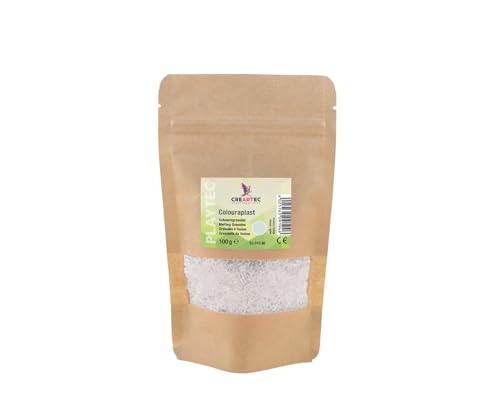 CREARTEC Colouraplast - Kunststoffperlen/Schmelzgranulat - Farbe: weiß - Menge: 100g - Ideal für Fensterbilder, Mobiles und kleine Kunstwerke - Witterungsbeständig - Made in Germany CREARTEC Colouraplast - Kunststoffperlen/Schmelzgranulat - Farbe: weiß - Menge: 100g - Ideal für Fensterbilder, Mobiles und kleine Kunstwerke - Witterungsbeständig - Made in Germany von CREARTEC