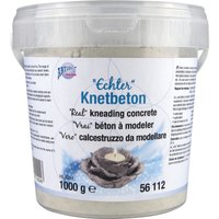 Echter Knetbeton - 1000 g von Grau