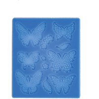 Universal Dekormatte "Schmetterlinge" von Blau