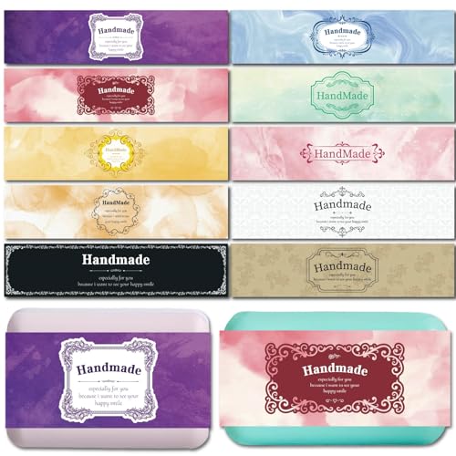 CREATCABIN 100 Stück handgefertigte Seifenverpackungen, rechteckige Seifenanhänger, Kraftpapier, Seifetiketten, Seife, Taillendichtungen, Basteln, Seife, Bar, Verpackungshüllen, vertikale Etiketten CREATCABIN 100 Stück handgefertigte Seifenverpackungen, rechteckige Seifenanhänger, Kraftpapier, Seifetiketten, Seife, Taillendichtungen, Basteln, Seife, Bar, Verpackungshüllen, vertikale Etiketten von CREATCABIN