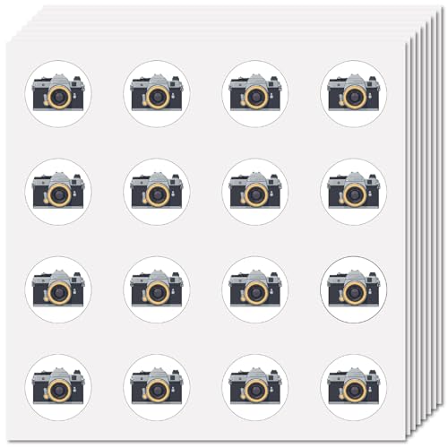 CREATCABIN 128 Stück 8 Blätter Kamera Aufkleber Kleine Helm Aufkleber Abziehbilder Reise Selbstklebend Wasserdicht Runde Punkte Cartoon Aufkleber Großmengen Etiketten Für Scrapbooking Basteln 2.5cm CREATCABIN 128 Stück 8 Blätter Kamera Aufkleber Kleine Helm Aufkleber Abziehbilder Reise Selbstklebend Wasserdicht Runde Punkte Cartoon Aufkleber Großmengen Etiketten Für Scrapbooking Basteln 2.5cm von CREATCABIN