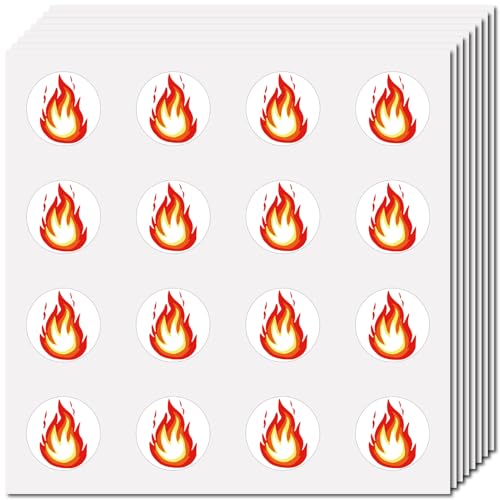CREATCABIN 128 Stück Flammen Planer Aufkleber Feuerwehrhelm Aufkleber Selbstklebend Wasserfest Punkte Cartoon Aufkleber Massenaufkleber Für Scrapbooking Kalender Wasserflaschen Laptop Gitarre 2.5cm CREATCABIN 128 Stück Flammen Planer Aufkleber Feuerwehrhelm Aufkleber Selbstklebend Wasserfest Punkte Cartoon Aufkleber Massenaufkleber Für Scrapbooking Kalender Wasserflaschen Laptop Gitarre 2.5cm von CREATCABIN