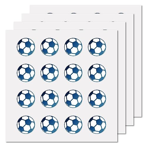 CREATCABIN 128 Stück Fußball-Planer-Aufkleber,Sport-Fußball-Aufkleber,Wasserfest,Selbstklebend,Bildaufkleber,Runder Punkt,Cartoon,Großabziehbilder Für Hüte,Bücher,Pokale,Kunst,Kalender,2.5 x 2.5 cm CREATCABIN 128 Stück Fußball-Planer-Aufkleber,Sport-Fußball-Aufkleber,Wasserfest,Selbstklebend,Bildaufkleber,Runder Punkt,Cartoon,Großabziehbilder Für Hüte,Bücher,Pokale,Kunst,Kalender,2.5 x 2.5 cm von CREATCABIN