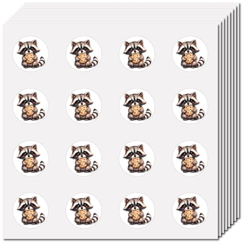 CREATCABIN 128 Stück Waschbär Aufkleber Tier Tagebuch Aufkleber Kunststoff Wasserfest Selbstklebend Tiere Rund Scrapbook Planer Dekoration Kleiner Aufkleber Für Laptop Notebook Skateboard DIY 2.5cm CREATCABIN 128 Stück Waschbär Aufkleber Tier Tagebuch Aufkleber Kunststoff Wasserfest Selbstklebend Tiere Rund Scrapbook Planer Dekoration Kleiner Aufkleber Für Laptop Notebook Skateboard DIY 2.5cm von CREATCABIN