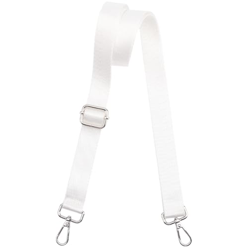 CREATCABIN 2,5 cm breiter Schultergurt, Ersatzriemen für Geldbörsen, verstellbar, Nylon, Crossbody-Handtaschengurt, Gürtel mit Drehverschlüssen, für Damen und Herren, Kuriertasche, Umhängetaschen von CREATCABIN