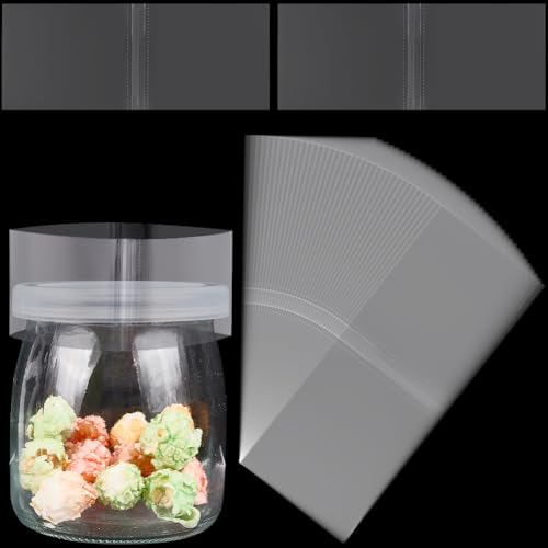 CREATCABIN 200 Stück transparente Schrumpfflaschendichtungen, Schrumpfverpackungsbänder, PVC, perforiert, rechteckig, Schrumpffolie, Beutelbehälter, Sortiment-Set für Glas, Metall, Flaschen, Bänder CREATCABIN 200 Stück transparente Schrumpfflaschendichtungen, Schrumpfverpackungsbänder, PVC, perforiert, rechteckig, Schrumpffolie, Beutelbehälter, Sortiment-Set für Glas, Metall, Flaschen, Bänder von CREATCABIN