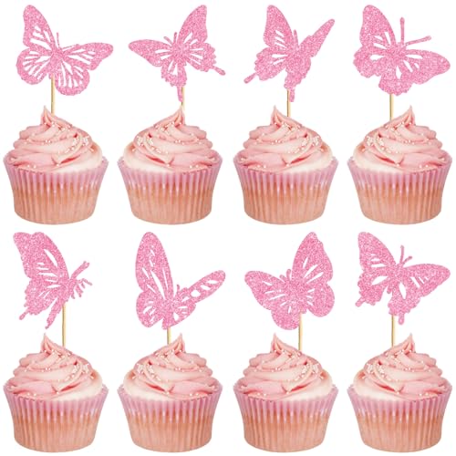 CREATCABIN 24 Stück Schmetterlings Cupcake Topper Kuchendekorieren Oblatenpapier Schmetterlings Topper Essbare Kuchendekorationen Für Hochzeit Geburtstag Party Versammlung Feier Cupcake 7x7cm CREATCABIN 24 Stück Schmetterlings Cupcake Topper Kuchendekorieren Oblatenpapier Schmetterlings Topper Essbare Kuchendekorationen Für Hochzeit Geburtstag Party Versammlung Feier Cupcake 7x7cm von CREATCABIN