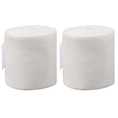 CREATCABIN 2Stück Box Handbandagen Innenhandschuhe Daumenschlaufen Bandagen Elastisch Gepolstert Faustschutz Unter Handschuhen Muay Thai MMA Kickboxen Kampfsport Schlagtraining Für Männer 250x5cm Weiß CREATCABIN 2Stück Box Handbandagen Innenhandschuhe Daumenschlaufen Bandagen Elastisch Gepolstert Faustschutz Unter Handschuhen Muay Thai MMA Kickboxen Kampfsport Schlagtraining Für Männer 250x5cm Weiß von CREATCABIN