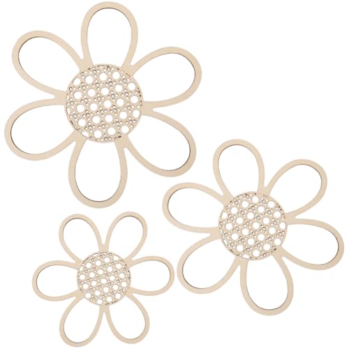 CREATCABIN 3Stück Blumen Holzanhänger Beige Hohl Holzblume Hintergrunddekoration Fotografie Requisite Banner Anhänger Verbindungsstück Zubehör Boho Wandmontage Für Jahrestag Hochzeit 20.5~25x18.5~23cm CREATCABIN 3Stück Blumen Holzanhänger Beige Hohl Holzblume Hintergrunddekoration Fotografie Requisite Banner Anhänger Verbindungsstück Zubehör Boho Wandmontage Für Jahrestag Hochzeit 20.5~25x18.5~23cm von CREATCABIN