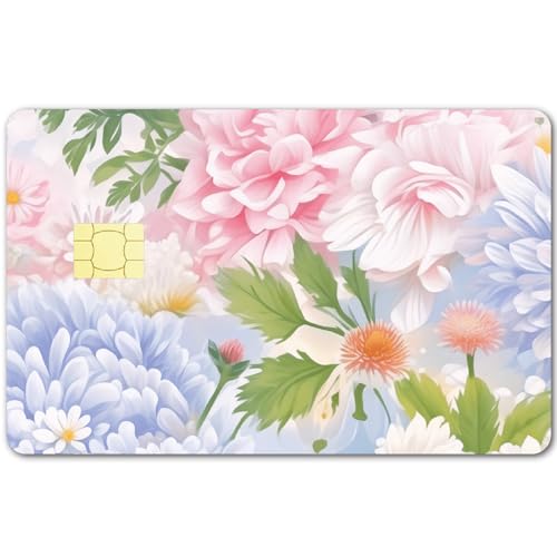 CREATCABIN 4 Stück Blumen Bankkartenaufkleber Kreditkarten Aufkleber wasserdichte Kartenhülle Transportschlüssel Debit Kreditkarten Keine Blasen Kratzfester Schutz Für Kartendekoration 5.4x8.55cm CREATCABIN 4 Stück Blumen Bankkartenaufkleber Kreditkarten Aufkleber wasserdichte Kartenhülle Transportschlüssel Debit Kreditkarten Keine Blasen Kratzfester Schutz Für Kartendekoration 5.4x8.55cm von CREATCABIN