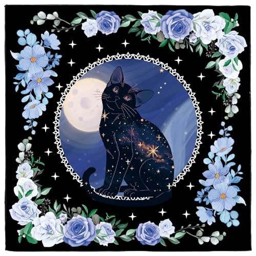 CREATCABIN Altartuch Mit Schwarzer Katze Tarotkarten Tischdecke Hexenmatte Wandteppich Tischdecke Spirituelles Tuch Quadratischer Samt Wandbehang Tuch Wahrsagekarten Tischdecke Für Rituelles 10x20x3cm CREATCABIN Altartuch Mit Schwarzer Katze Tarotkarten Tischdecke Hexenmatte Wandteppich Tischdecke Spirituelles Tuch Quadratischer Samt Wandbehang Tuch Wahrsagekarten Tischdecke Für Rituelles 10x20x3cm von CREATCABIN