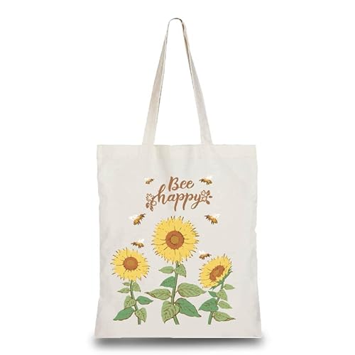 CREATCABIN Baumwoll-Einkaufstasche 100% Baumwolle Wiederverwendbar Einkaufstaschen Strand Lebensmitteltaschen Umweltfreundlich Ästhetisch Heimwerken Multifunktional Für Frauen Geschenke 34x38cm CREATCABIN Baumwoll-Einkaufstasche 100% Baumwolle Wiederverwendbar Einkaufstaschen Strand Lebensmitteltaschen Umweltfreundlich Ästhetisch Heimwerken Multifunktional Für Frauen Geschenke 34x38cm von CREATCABIN
