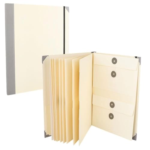 CREATCABIN Folio Dokumenten Organizer Folio Ordner Mit Taschen Cornsilk Papier Faltbarer Akkordeon Ordner Mit Aufklebern Für Den Reisepass Fotos Geburtsurkunden Briefe Karten Notfalldokumente CREATCABIN Folio Dokumenten Organizer Folio Ordner Mit Taschen Cornsilk Papier Faltbarer Akkordeon Ordner Mit Aufklebern Für Den Reisepass Fotos Geburtsurkunden Briefe Karten Notfalldokumente von CREATCABIN