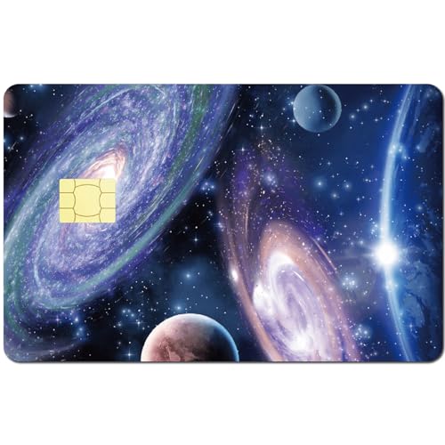CREATCABIN Galaxy-Karten-Skin-Aufkleber Planet Debit-Kreditkarten-Skins,Die Personalisierende Bankkarten-Schutzaufkleber Abdecken,Wasserfest,Kratzfest,Keine Blasen Für EBT-Transportkarten 186x137mm CREATCABIN Galaxy-Karten-Skin-Aufkleber Planet Debit-Kreditkarten-Skins,Die Personalisierende Bankkarten-Schutzaufkleber Abdecken,Wasserfest,Kratzfest,Keine Blasen Für EBT-Transportkarten 186x137mm von CREATCABIN