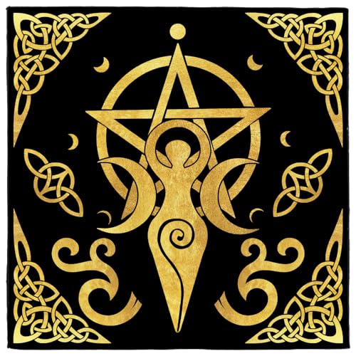 CREATCABIN Göttinnen Altartuch Tarotkarten Tischdecke Hexenmatte Wandteppich Tischdecke Spirituelles Tuch Quadratisch Samt Wandkunst Wahrsagekarten Tischdecke Für Ritualbedarf 50x50cm CREATCABIN Göttinnen Altartuch Tarotkarten Tischdecke Hexenmatte Wandteppich Tischdecke Spirituelles Tuch Quadratisch Samt Wandkunst Wahrsagekarten Tischdecke Für Ritualbedarf 50x50cm von CREATCABIN