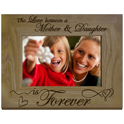 CREATCABIN Gravierter Bilderrahmen Holz Fotorahmen Bilder Anzeigen 4x6 Wandmontage Druck Posterrahmen Ständer Für Wandgalerie Tischdekoration 15x20cm Liebe Zwischen Mutter Und Tochter Ist Für Immer CREATCABIN Gravierter Bilderrahmen Holz Fotorahmen Bilder Anzeigen 4x6 Wandmontage Druck Posterrahmen Ständer Für Wandgalerie Tischdekoration 15x20cm Liebe Zwischen Mutter Und Tochter Ist Für Immer von CREATCABIN