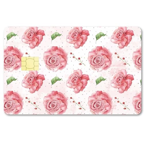 CREATCABIN June Rose Karten-Skin-Aufkleber,Blumen,Rosa Debit-Kreditkarten-Skins,Abdeckend,Personalisierend,Bankkarten-Schutz,Abnehmbare Folie,Wasserfest Für Den Transport,Schlüsselkarte,186x137mm CREATCABIN June Rose Karten-Skin-Aufkleber,Blumen,Rosa Debit-Kreditkarten-Skins,Abdeckend,Personalisierend,Bankkarten-Schutz,Abnehmbare Folie,Wasserfest Für Den Transport,Schlüsselkarte,186x137mm von CREATCABIN