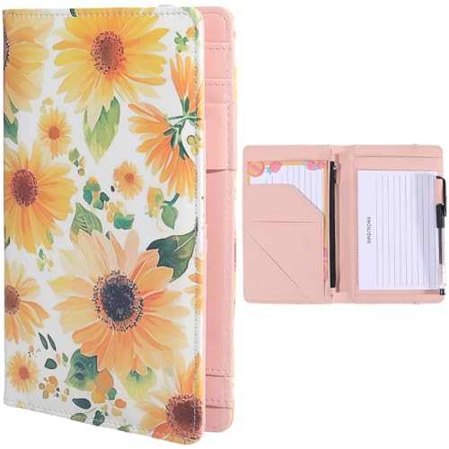 CREATCABIN Klemmbretter Leder-Padfolio-Organizer, Portfolio-Ordner, Ordner, Aufbewahrung, Klemmbrett mit 5 Taschen, Notizblock, elastische Stiftschlaufe für Geschäftskonferenzen, Bestellungen, 20 x 12 CREATCABIN Klemmbretter Leder-Padfolio-Organizer, Portfolio-Ordner, Ordner, Aufbewahrung, Klemmbrett mit 5 Taschen, Notizblock, elastische Stiftschlaufe für Geschäftskonferenzen, Bestellungen, 20 x 12 von CREATCABIN