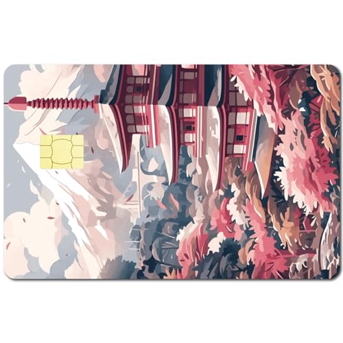 CREATCABIN Kreditkarten-Skins,Debitkarten-Skin-Aufkleber Gebäudelandschaft Im Japanischen Stil,Anime,Personalisieren Bankkarten,Schutzaufkleber,Wasserfest,Blasenfrei,Schmal,Für Schlüssel,18.6x13.7cm CREATCABIN Kreditkarten-Skins,Debitkarten-Skin-Aufkleber Gebäudelandschaft Im Japanischen Stil,Anime,Personalisieren Bankkarten,Schutzaufkleber,Wasserfest,Blasenfrei,Schmal,Für Schlüssel,18.6x13.7cm von CREATCABIN