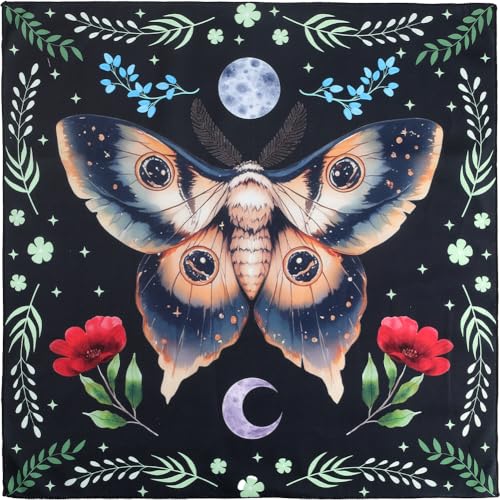 CREATCABIN Moth Altar Tuch Tarots Tischdecke Hexerei Matte Gobelin Tischdecke Spirituelles Tuch Samt Quadratisch Wandbehang Tuch Wahrsagekarten Tischdecke Für Ritualbedarf 50x50cm CREATCABIN Moth Altar Tuch Tarots Tischdecke Hexerei Matte Gobelin Tischdecke Spirituelles Tuch Samt Quadratisch Wandbehang Tuch Wahrsagekarten Tischdecke Für Ritualbedarf 50x50cm von CREATCABIN