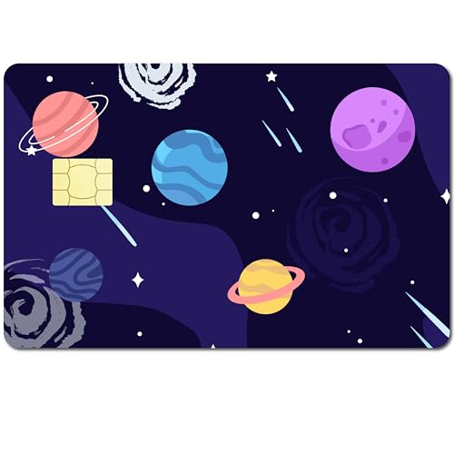 CREATCABIN Planet Karten-Skin-Aufkleber,Debit-Kreditkarten-Skin-Abdeckung,Personalisierbar,Abnehmbarer Kartenaufkleber,Kartenhalter,Schützendes Vinyl,Keine Blasen,Für Transport,Bankkarten,186x137mm CREATCABIN Planet Karten-Skin-Aufkleber,Debit-Kreditkarten-Skin-Abdeckung,Personalisierbar,Abnehmbarer Kartenaufkleber,Kartenhalter,Schützendes Vinyl,Keine Blasen,Für Transport,Bankkarten,186x137mm von CREATCABIN