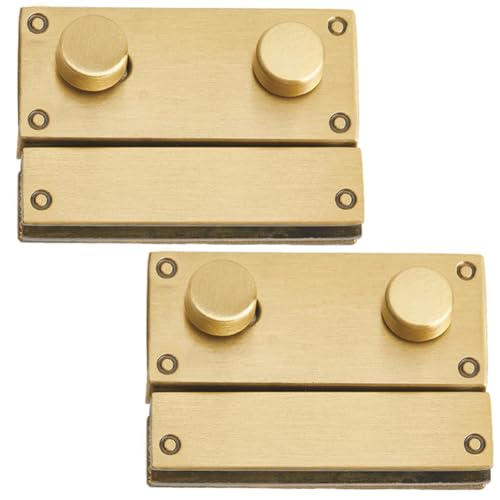 CREATCABIN Rechteckiger Druckverschluss, Drehschlösser, Geldbörsenverschluss, Hardware-Schnallenverschlüsse für Geldbörse, Ledertasche, Handtasche, Zubehör, 4,9 x 2,8 cm, Bronzefarben, 2 Stück CREATCABIN Rechteckiger Druckverschluss, Drehschlösser, Geldbörsenverschluss, Hardware-Schnallenverschlüsse für Geldbörse, Ledertasche, Handtasche, Zubehör, 4,9 x 2,8 cm, Bronzefarben, 2 Stück von CREATCABIN