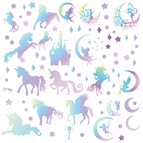 CREATCABIN Wandtattoo Einhorn Im Dunkeln Wachsen Regenbogenschloss Leuchtender Mond Sterne Wandaufkleber Geist Leuchtende Blumenfee Selbstklebende Entfernbare Dekoration Für Schlafzimmer Kinderzimmer CREATCABIN Wandtattoo Einhorn Im Dunkeln Wachsen Regenbogenschloss Leuchtender Mond Sterne Wandaufkleber Geist Leuchtende Blumenfee Selbstklebende Entfernbare Dekoration Für Schlafzimmer Kinderzimmer von CREATCABIN
