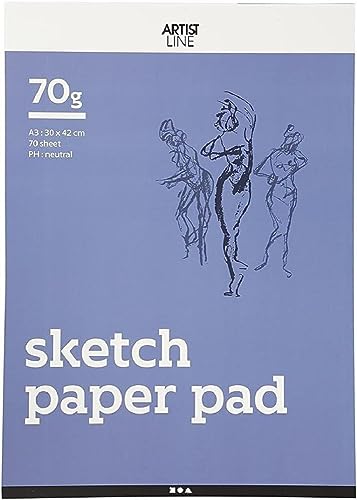 Sketch pad A3 (70 x70 g) von CREATIV COMPANY