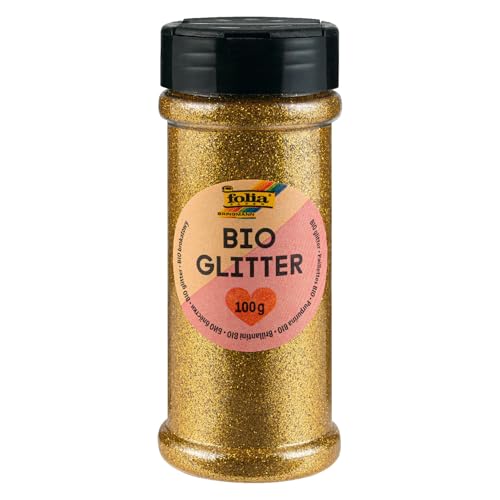 BIO Glitter/Glitzerstreu, 100g, Gold BIO Glitter/Glitzerstreu, 100g, Gold von CREATIV DISCOUNT