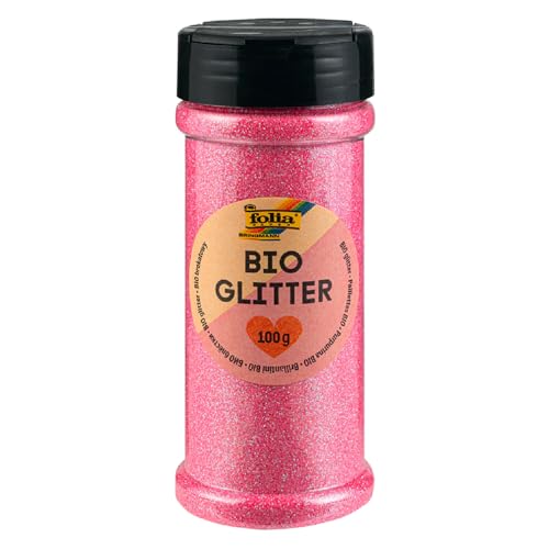 BIO Glitter/Glitzerstreu, 100g, Irisierend Pink BIO Glitter/Glitzerstreu, 100g, Irisierend Pink von CREATIV DISCOUNT