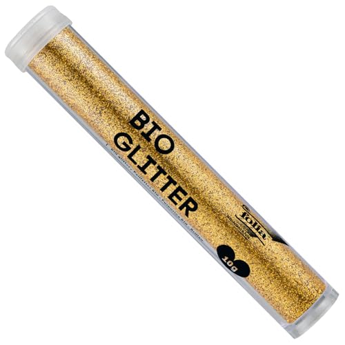 BIO Glitter/Glitzerstreu, 10g, Gold BIO Glitter/Glitzerstreu, 10g, Gold von CREATIV DISCOUNT