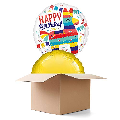 Ballongrüße/Geschenkballons/Ballonversand, Birthday Pinata, 2 Ballons von CREATIV DISCOUNT