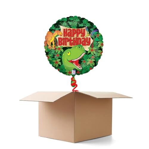 Ballongrüße Dinosaurier Birthday, 35cm, 1 Ballon Ballongrüße Dinosaurier Birthday, 35cm, 1 Ballon von CREATIV DISCOUNT