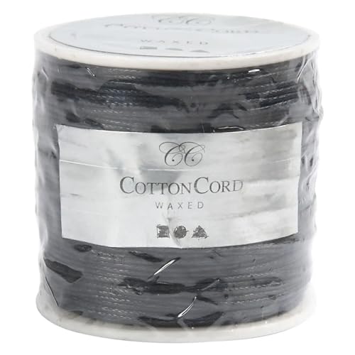 Baumwollband Schwarz, Stärke 1 mm, Länge 40 m Baumwollband Schwarz, Stärke 1 mm, Länge 40 m von CREATIV DISCOUNT
