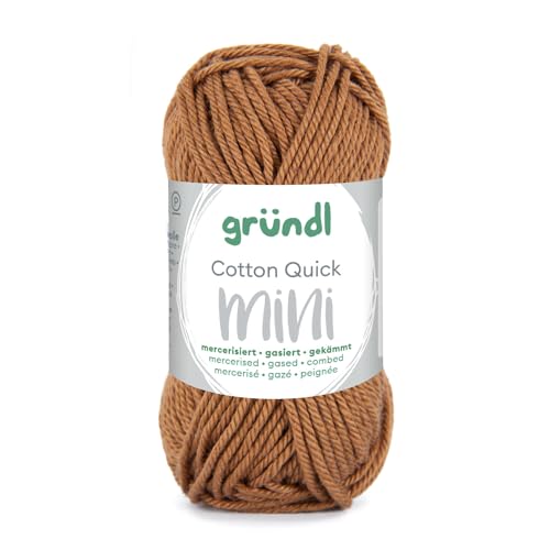 Baumwollgarn/Häkelgarn, Baumwolle-Cotton Mini, 15 g, Caramell Baumwollgarn/Häkelgarn, Baumwolle-Cotton Mini, 15 g, Caramell von CREATIV DISCOUNT