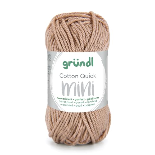 CREATIV DISCOUNT Baumwollgarn/Häkelgarn, Baumwolle-Cotton Mini, 15 g, Beige CREATIV DISCOUNT Baumwollgarn/Häkelgarn, Baumwolle-Cotton Mini, 15 g, Beige von CREATIV DISCOUNT