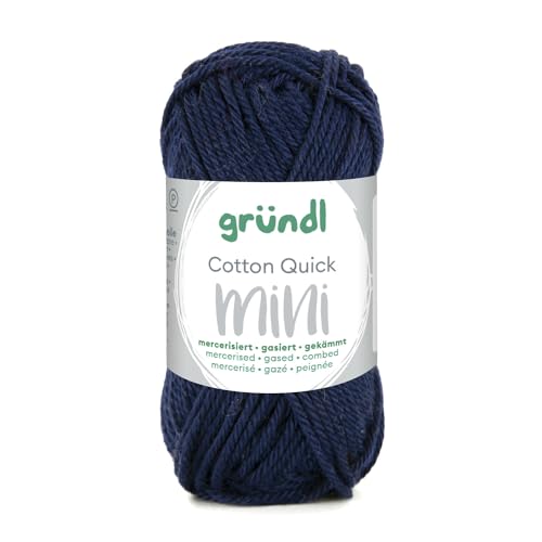 CREATIV DISCOUNT Baumwollgarn/Häkelgarn, Baumwolle-Cotton Mini, 15 g, Dunkelblau CREATIV DISCOUNT Baumwollgarn/Häkelgarn, Baumwolle-Cotton Mini, 15 g, Dunkelblau von CREATIV DISCOUNT