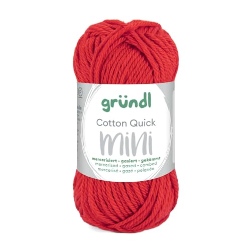 CREATIV DISCOUNT Baumwollgarn/Häkelgarn, Baumwolle-Cotton Mini, 15 g, Kirsche CREATIV DISCOUNT Baumwollgarn/Häkelgarn, Baumwolle-Cotton Mini, 15 g, Kirsche von CREATIV DISCOUNT