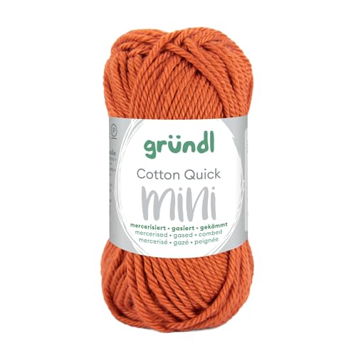 CREATIV DISCOUNT Baumwollgarn/Häkelgarn, Baumwolle-Cotton Mini, 15 g, Rostrot CREATIV DISCOUNT Baumwollgarn/Häkelgarn, Baumwolle-Cotton Mini, 15 g, Rostrot von CREATIV DISCOUNT