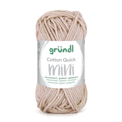 CREATIV DISCOUNT Baumwollgarn/Häkelgarn, Baumwolle-Cotton Mini, 15 g, Sand CREATIV DISCOUNT Baumwollgarn/Häkelgarn, Baumwolle-Cotton Mini, 15 g, Sand von CREATIV DISCOUNT