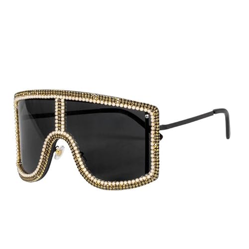CREATIV DISCOUNT Brille Festival XL, mit Brillies und schwarzen Gläsern CREATIV DISCOUNT Brille Festival XL, mit Brillies und schwarzen Gläsern von CREATIV DISCOUNT