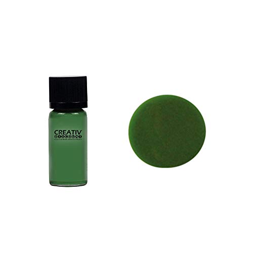 CREATIV DISCOUNT Kaltglasur Harz-Abtönfarbe, 10ml, blattgrün von CREATIV DISCOUNT
