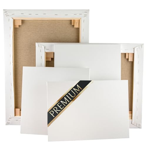 Keilrahmen Künstlerqualität/Premium Leinwand, 400 g/qm, 40x80 cm, 1 Stück Keilrahmen Künstlerqualität/Premium Leinwand, 400 g/qm, 40x80 cm, 1 Stück von CREATIV DISCOUNT