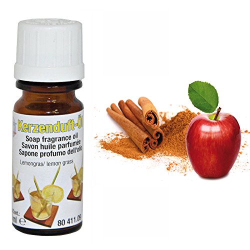 CREATIV DISCOUNT Kerzen-Duftöl, 10ml, Zimt-Apfel von CREATIV DISCOUNT