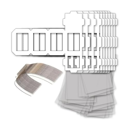 CREATIV DISCOUNT Mini-Laternen Bastelset mit 10 Weißen Rohlingen Eckig, 10 Laternenbügel, 25 Bogen Transparentpapier 15,5 x 37 cm, Ideal für 10 Kindergarten Martinslaternen 10 x 10 x 12 cm CREATIV DISCOUNT Mini-Laternen Bastelset mit 10 Weißen Rohlingen Eckig, 10 Laternenbügel, 25 Bogen Transparentpapier 15,5 x 37 cm, Ideal für 10 Kindergarten Martinslaternen 10 x 10 x 12 cm von CREATIV DISCOUNT