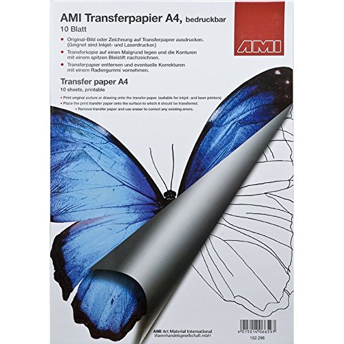 CREATIV DISCOUNT NEU AMI Transferpapier, bedruckbar, A4, 10 Blatt von CREATIV DISCOUNT